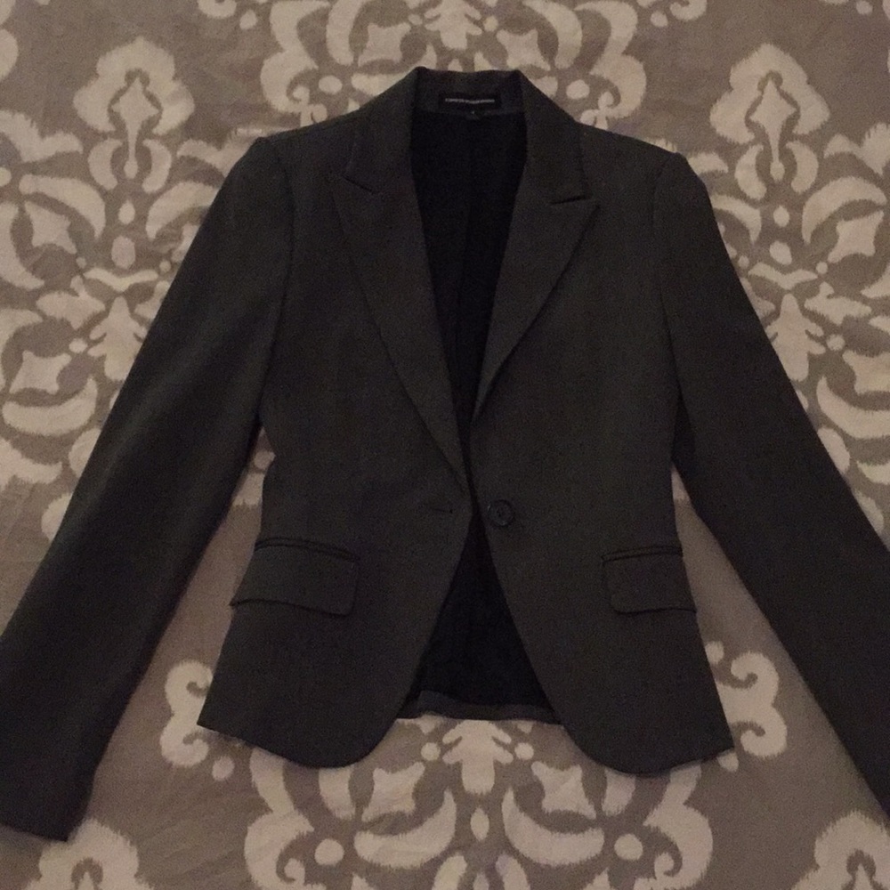 Gorgeous & professional charcoal grey blazer